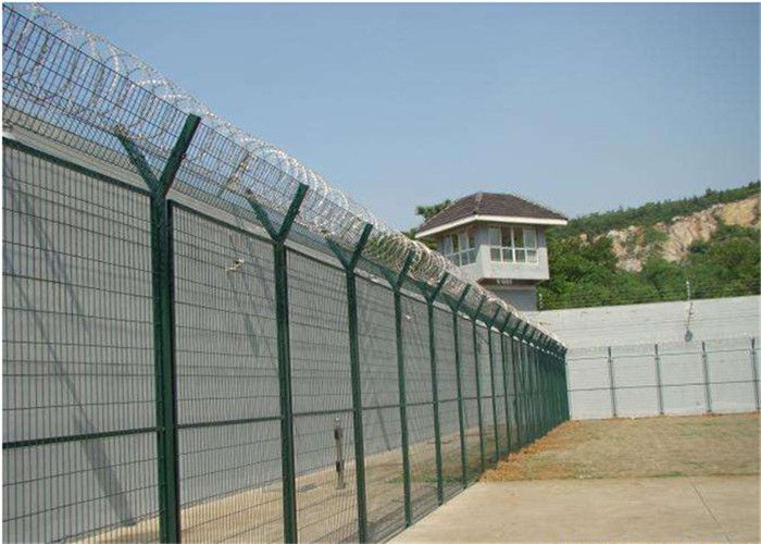 监狱钢网墙产品的常规安装尺寸规格
